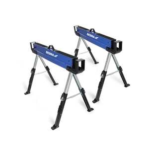 DEDRA N1103 Kobyłki składane regulowane 2 szt. 1180 kg/para, podpory stojaki robocze
