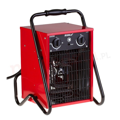 DEDRA DED9922 ELEKTRICKÝ OHŘÍVAČ S VENTILÁTOREM 5KW EWIMAX OFICIÁLNÍ DISTRIBUTOR - AUTORIZOVANÝ PRODEJCE DEDRA