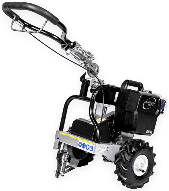 VONBLON KVM600MH-LI CORDLESS LAWN CABLE LAYING MACHINE PORTABLE WINCH - OFFICIAL DISTRIBUTOR - AUTHORIZED CEDRUS DEALER