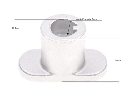 MTD lawn mower adapter bowl high RO14581