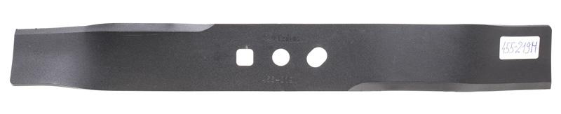 Nóż kosiarki mielący - widok z boku