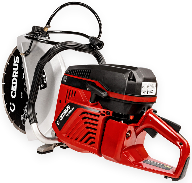 CEDRUS PC400-94 SPRINKLER HAND CUTTING BRILLIERS FOR CONCRETE AND ASPHALT Ø 400mm 6.5 HP - OFFICIAL DISTRIBUTOR - AUTHORIZED DEALER CEDRUS
