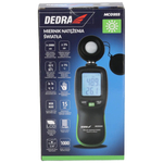 DEDRA MC0955 Miernik natężenia światła luksomierz cyfrowy 0-200000 lx termometr