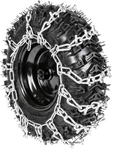 Snow chains on 13" wheels for snowblower tractor 13x4.10x10 snow chains CEDRUS ACC0210 snow chain set of 2 pcs. - OFFICIAL DISTRIBUTOR - AUTHORIZED CEDRUS DEALER