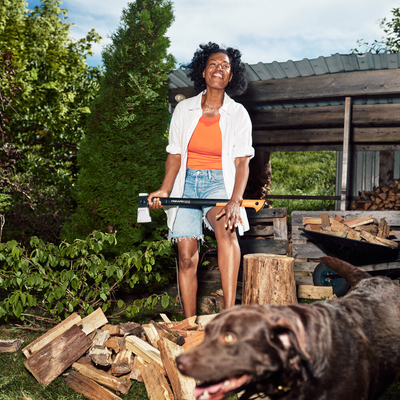 FISKARS X28 WOOD SPLITING SIXER Fiskars X28 XXL 1069107 - OFFICIAL DISTRIBUTOR - AUTHORIZED DEALER FISKARS