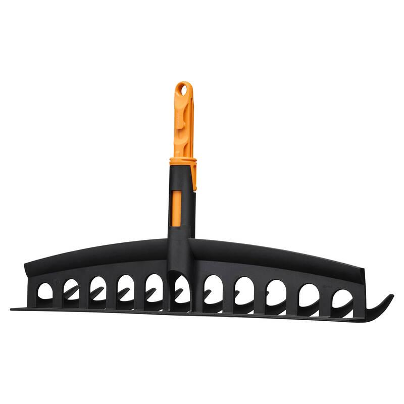 Fiskars One Grabie ogrodowe uniwersalne do liści i wyrównywania gleby, plastikowa głowica