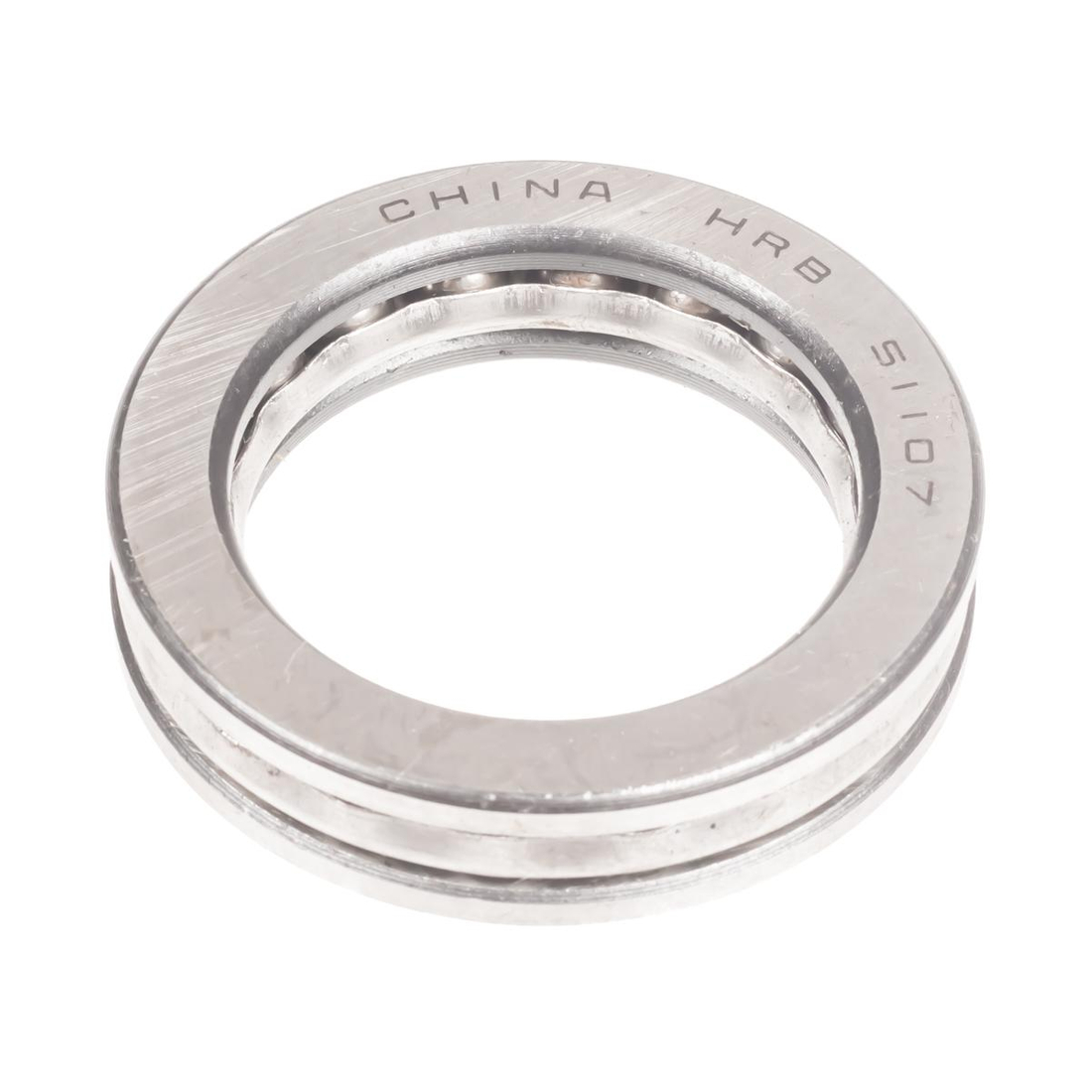 Łożysko oporowe kulkowe CEDRUS 51107 do zacieraczki CEDZC01 – widok pierścieni