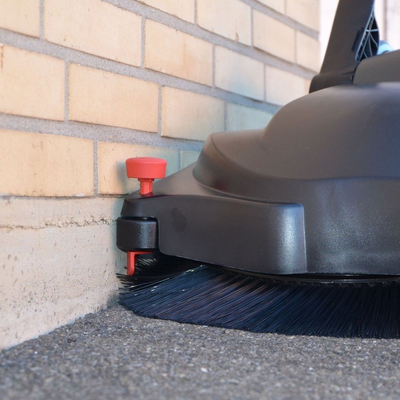 HAAGA 677 ZAMIATARKA ELEKTRYCZNA AKUMULATOROWA RĘCZNA PROWADZONA URZĄDZENIE SPRZĄTAJĄCE Z SYSTEMEM TURBO 77cm PREMIUM  AUTORYZOWANY DEALER HAAGA
