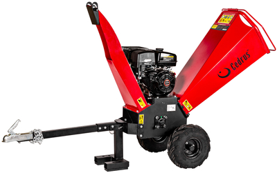 Cedrus RB03 Rozdrabniacz Spalinowy Rębak do Gałęzi 12 cm Loncin 420 cm³