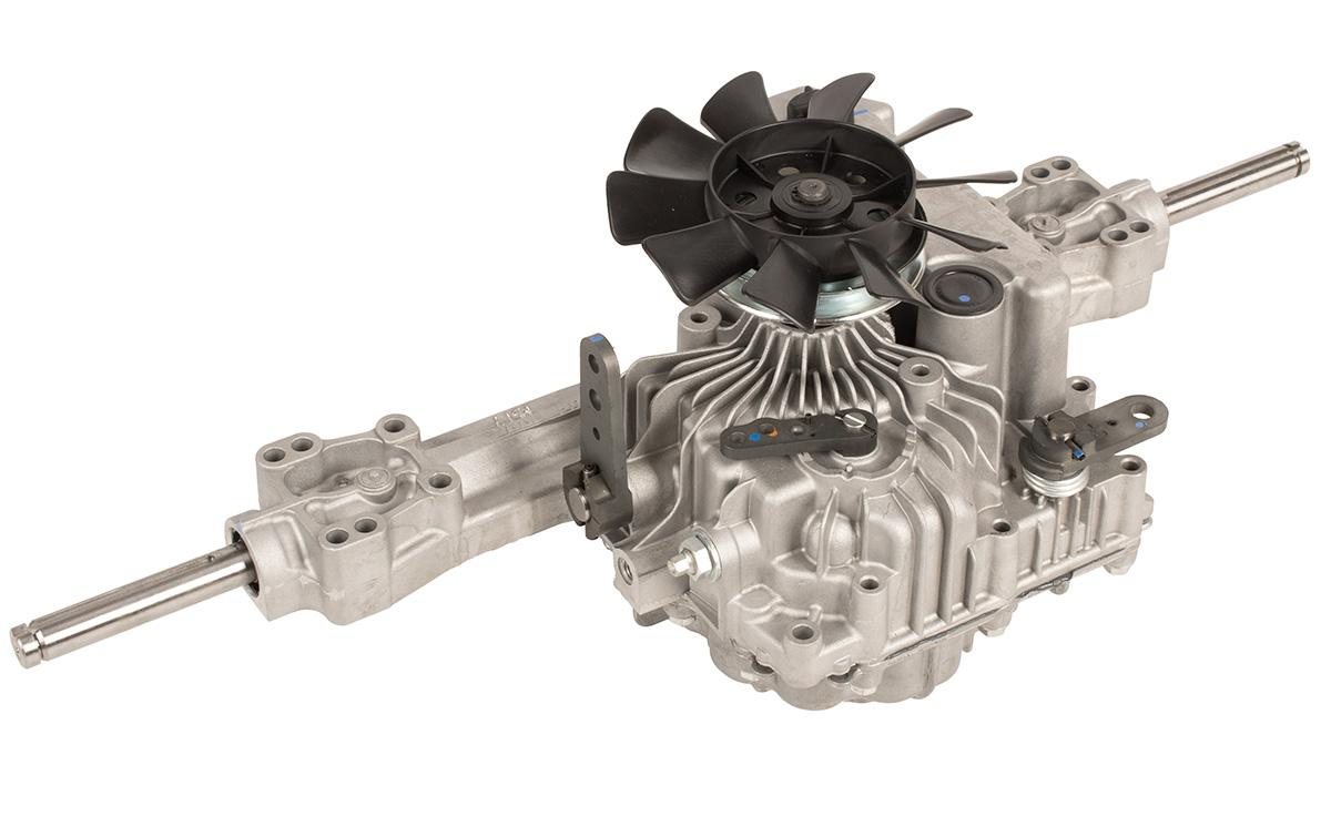 Przekładnia Hydro-Gear K46DR Cedrus 760576 widok z góry z wentylatorem