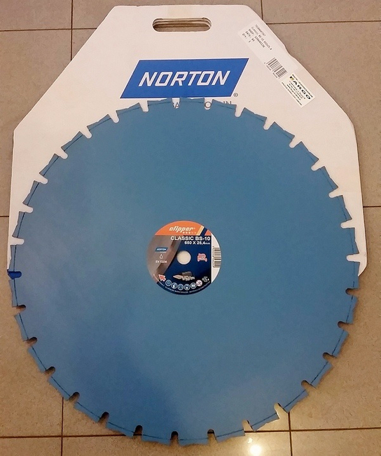 NORTON CLIPPER TARCZA DIAMENTOWA NORTON CLASSIC PRO BS-12 1000MM do JUMBO 1000 DO KAMIENIA PUSTAKÓW BLOKÓW BUDOWLANA OFICJALNY DYSTRYBUTOR - AUTORYZOWANY DEALER NORTON CLIPPER
