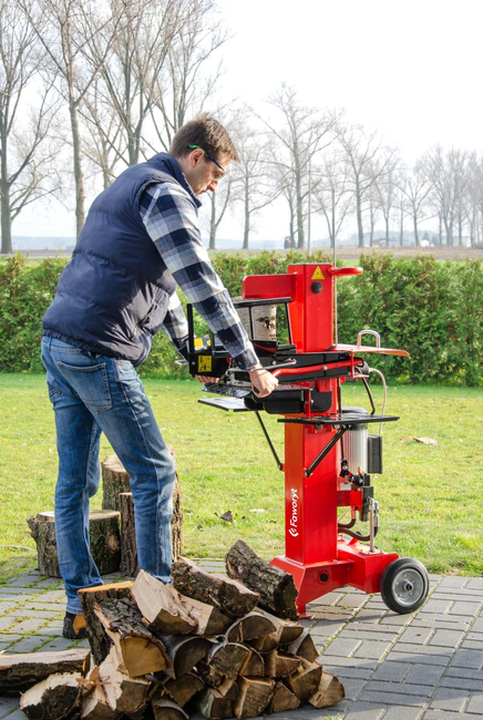 FAWORYT TRV8T ŁUPARKA DO DREWNA HYDRAULICZNA ELEKTRYCZNA 8 Ton