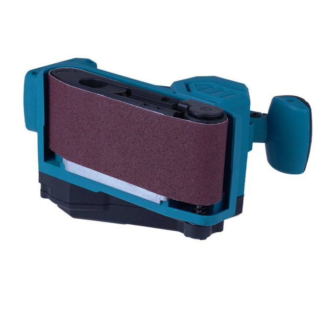 AKUMULÁTOROVÁ PÁSOVÁ BRUSKA, NÁDRŽ DEDRA SAS+ALL DED6901 18V