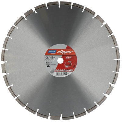 NORTON CLIPPER TARCZA DIAMENTOWA NORTON CLASSIC BETON LASER 500mm X 25,4mm DO BETONU do NORTON CLIPPER CS1 OFICJALNY DYSTRYBUTOR - AUTORYZOWANY DEALER NORTON CLIPPER