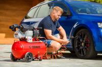 CEDRUS KM50-2T PISTON COMPRESSOR OIL COMPRESSOR 50L - EWIMAX - OFFICIAL DISTRIBUTOR - AUTHORIZED CEDRUS DEALER