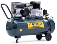 JAGER GERMAN OIL CONTROLLER Vzduchový kompresor 100L 8BAR 350l/Min 2,2 kW 230V Výkonné věci