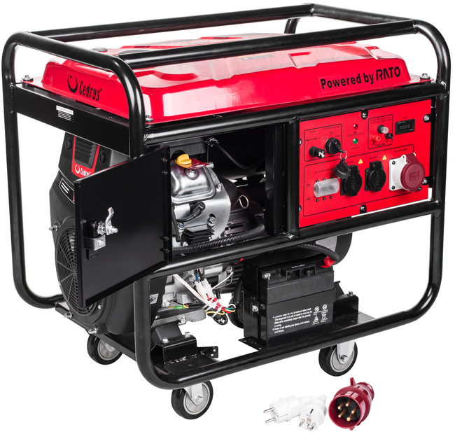 CEDRUS AG10E-3F GENERÁTOR AG10 AVR 3 FÁZE XXL 230V/400V 10 KW 10000W- OFICIÁLNÍ DISTRIBUTOR - AUTORIZOVANÝ PRODEJCE CEDRUS