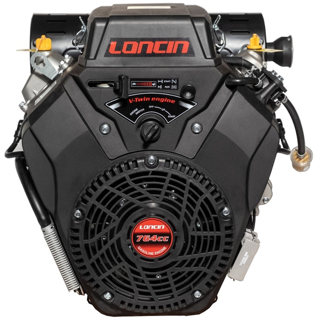 MOTOR LONCIN LC2V80FD-A V-TWIN V2 27 HP DUAL CYLINDRED HORIZONTAL SHAFT 25,4 mm LONCIN 2V80 MOTOR HONDA , VANGUARD , BRIGGS , KOHLER - EWIMAX - OFICIÁLNÍ DISTRIBUTOR - AUTORIZOVANÝ PRODEJCE MOTORŮ LONCIN