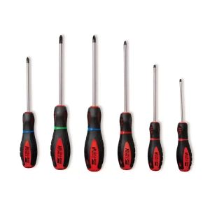 Hillen&Mohr 17W092 Zestaw wkrętaków śrubokrętów 6 szt. S2 SL PH PZ magnetyczne