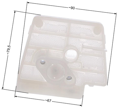 Vzduchový filtr Stihl 024;026;MS240;260 8R01-79