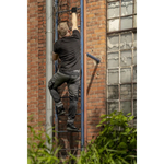 Work pants gray with elastane LD/54, 240g/m2