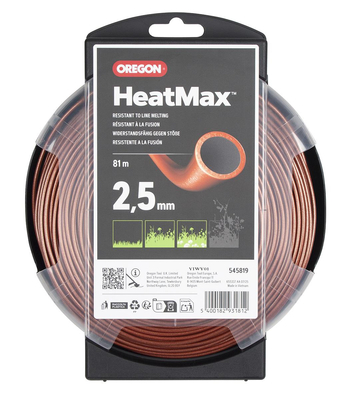 Żyłka tnąca 2.5 mm x 81 m OREGON HeatMax/Techni 280 545819