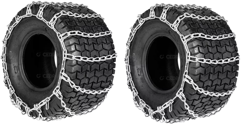 ŁAŃCUCHY ŚNIEGOWE NA KOŁA 16" DO TRAKTORKA 16x6.5x8 KOSIARKA ŁAŃCUCH ŚNIEGOWY CEDRUS ACC0093 KOMPLET 2szt. - OFICJALNY DYSTRYBUTOR - AUTORYZOWANY DEA
