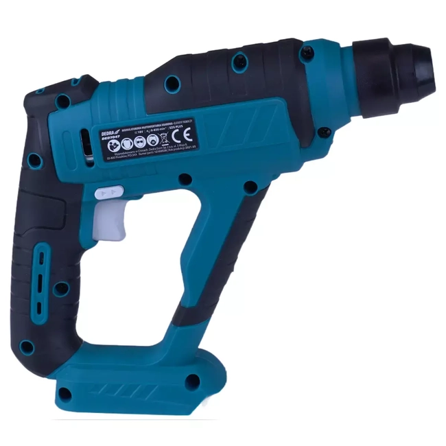 18V DEDRA SAS+ALL CORDLESS HAMMER DRILL DED7047 IMPACT FORCE 1.3J, SDS+ CHUCK