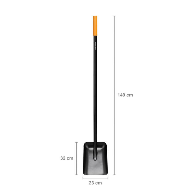 FISKARS Solid™ kovová lopata s násadou ve tvaru I 1066720