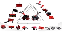 CEDRUS RTJ21 SADDLE SEAT SEAT CART FOR CEDRUS TRACTOR TJ01 CEDRUS TJ02 CEDRTJ21 WILD JANSEN AGRO GRILLO MURATORI - EWIMAX - OFFICIAL DISTRIBUTOR - AUTHORIZED CEDRUS DEALER