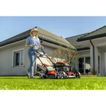 Combustion mower. with nap.,ele. start,3,6kW,V200196cc Loncin,51cm