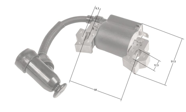 Kohler XT675;775 ignition module ORIGINAL PART 1458416-S