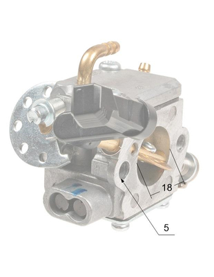 Gaźnik 52cc Cedrus wykaszarka CEDWK520X 600298