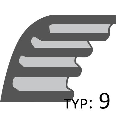 MTD blade drive belt /20x1453/ L&G A-7540246