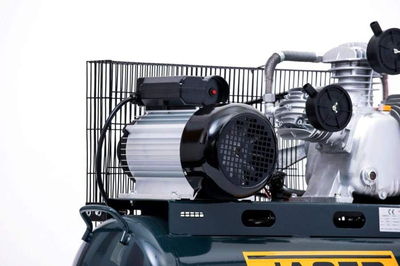 Pístový vzduchový kompresor olejový kompresor JAGER GERMAN 100L 8BAR 499L/Min 400V Výkonná věc