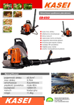 KASEI EB-650-E BACKPACK GARDEN LEAF BLOWER 3.7 KM