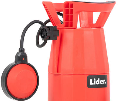 LIDER PBW900 ODVODŇOVACÍ ČERPADLO PRO ČISTOU VODU 900W 13000 l/h - OFICIÁLNÍ DISTRIBUTOR - AUTORIZOVANÝ PRODEJCE LIDERU