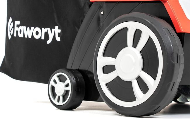 FAWORYT KCW1532 2in1 GREEN AREATOR 2in1 AERATOR + 2 ROLLERS 1500W / 32cm