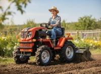 CEDRUS C-TUR 18D 4x4 MINI ZEMĚDĚLSKÝ TRAKTOR SPRINAL MULTI-FUNCTIONAL DIESEL KAMA 195FE 18KM 4x4 - OFICIÁLNÍ DISTRIBUTOR - AUTORIZOVANÝ PRODEJCE CEDRUS