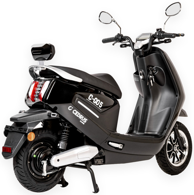 SKUTER ELEKTRYCZNY CEDRUS By LUYUAN C-GO-5B-MB5 AKUMULATOROWY E-SKUTER MOTOR MOTOREK MOTOCYKL MOTOROWER Czarny - OFICJALNY DYSTRYBUTOR - AUTORYZOWANY DEALER CEDRUS