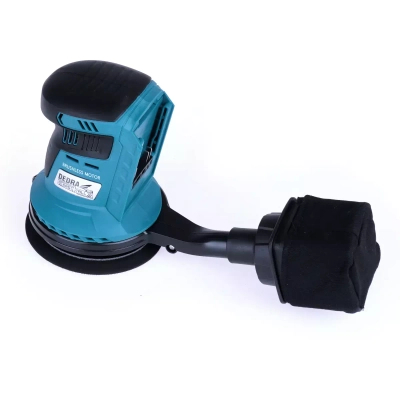 18V CORDLESS ECCENTRIC SANDER, DEDRA SAS+ALL DED7062 125MM, BRUSHLESS