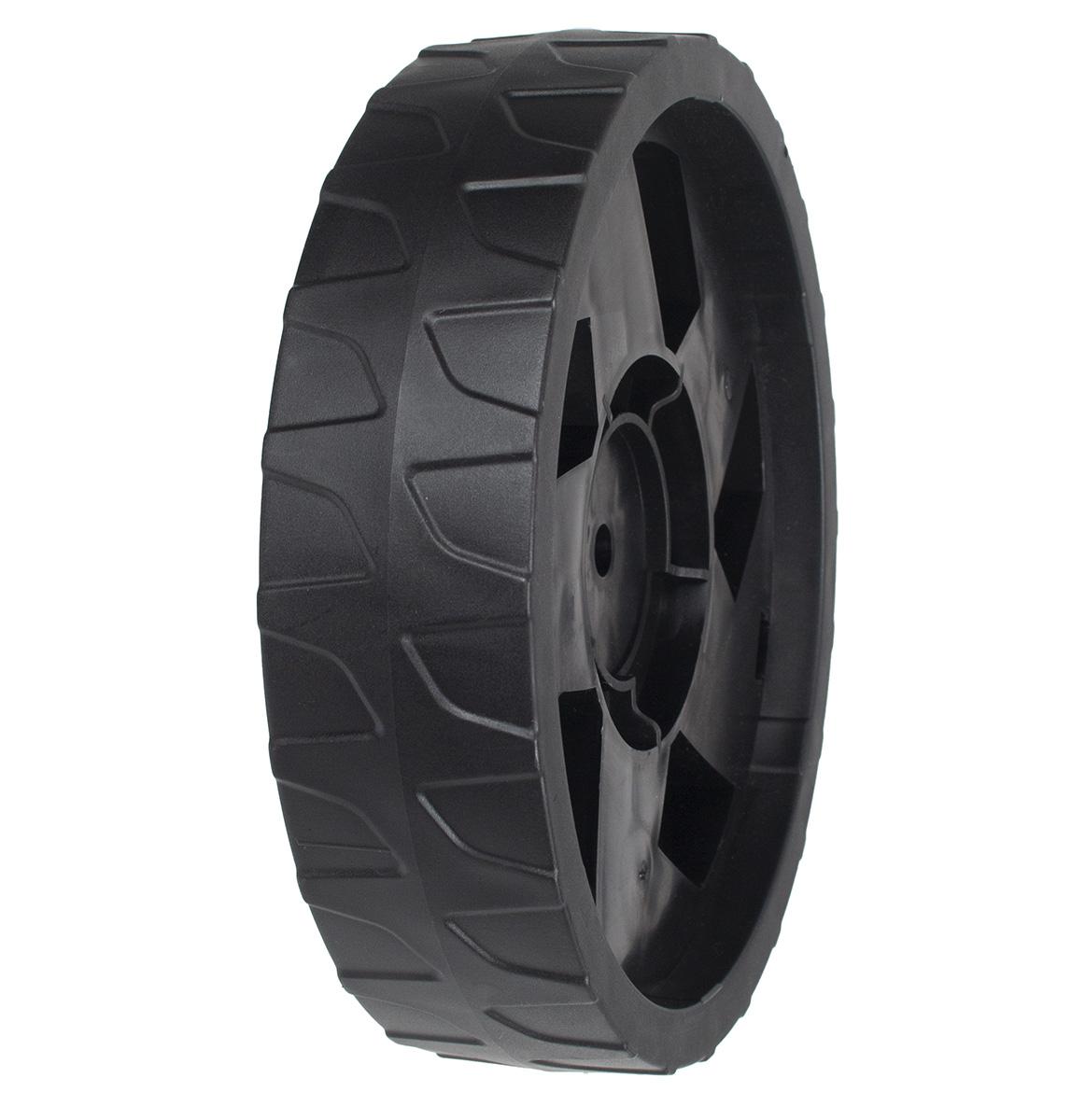 Koło kosiarki akumulatorowej Cedrus tył CEDLM40LiX2 580769/01 widok z boku