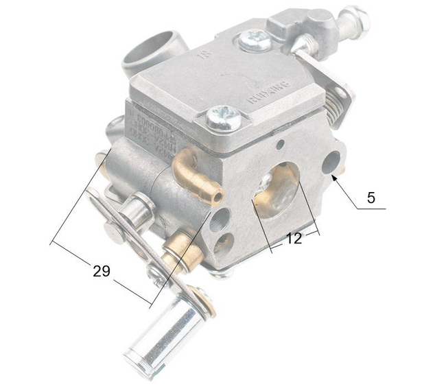 Gaźnik CEDRUS dmuchawa DM02