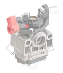 Karburátor Kawasaki TH23 /WYB-5C/ - nůžky 15003-2807