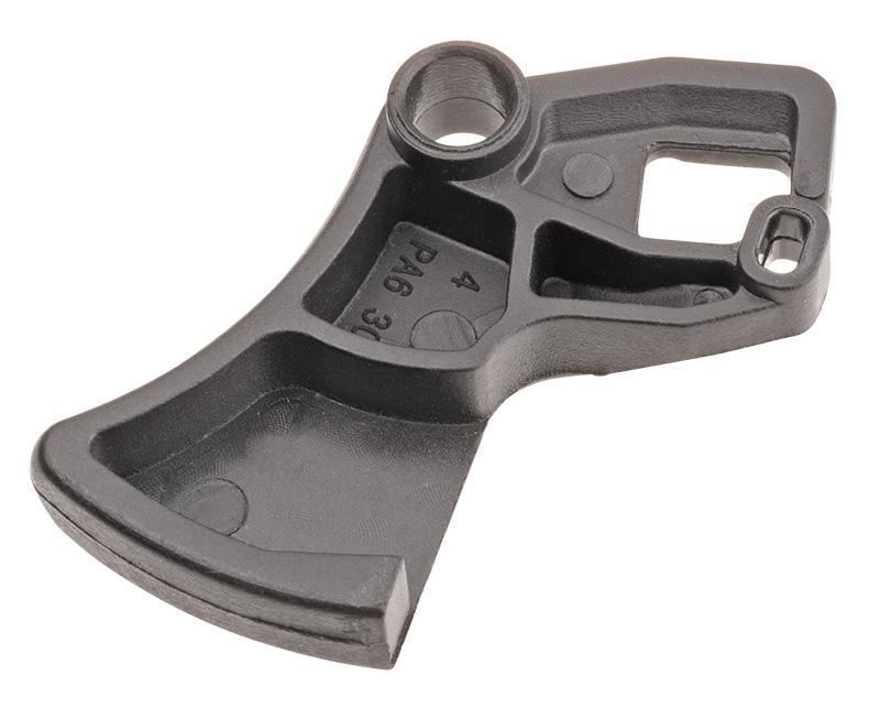 Dźwignia gazu CEDRUS – widok od strony mocowań i gniazd