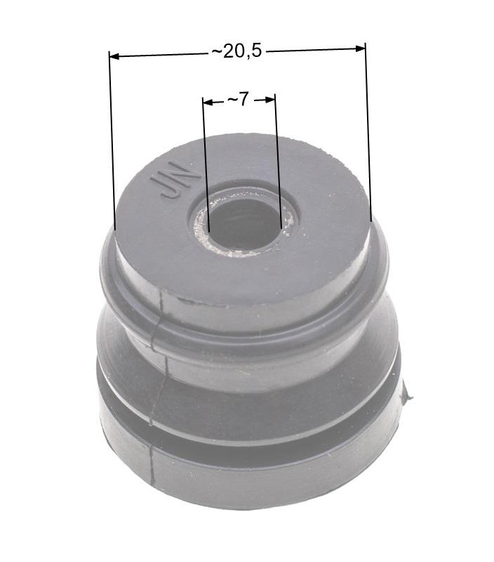 Amortyzator NAC gumowy górny CS45 CS52 NZ297 zdjęcie 2