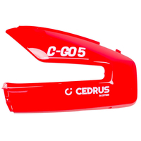 Cedrus C-GO-5R-MB5 Scooter Left Rear Fender \ Red \ 290217