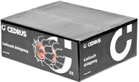 Snow chains on 18" wheels for a tractor 18x8.5 mower snow chain CEDRUS ACC0203 SET OF 2 Pcs. - OFFICIAL DISTRIBUTOR - AUTHORIZED CEDRUS DEALER