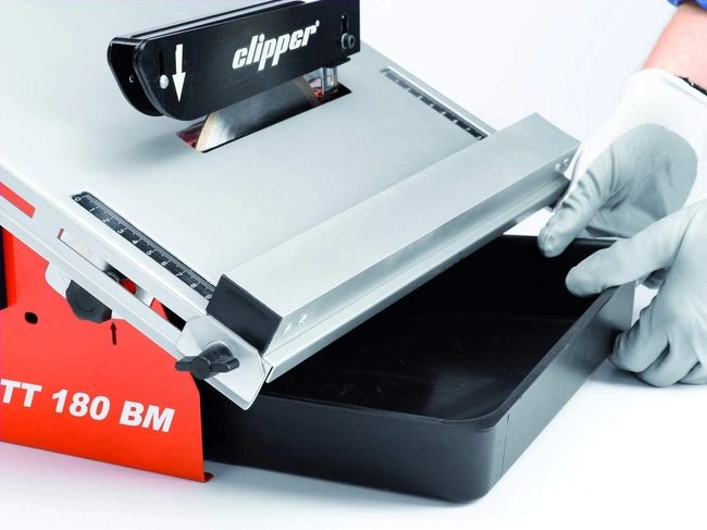 NORTON CLIPPER TT180 BM STONEWARE CERAMIC TILE CUTTING SAW CONSTRUCTION TILE SAW + CARRYING CASE OFFICIAL DISTRIBUTOR - AUTHORIZED NORTON CLIPPER DEALER