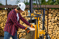 CEDRUS LS09 HYDRAULIC ELECTRIC WOOD SPLITTER CEDRUS LS09V VERTICAL CHIPPER PRESSURE 14 TONS CEDLS09V - EWIMAX - OFFICIAL DISTRIBUTOR - AUTHORIZED CEDRUS DEALER